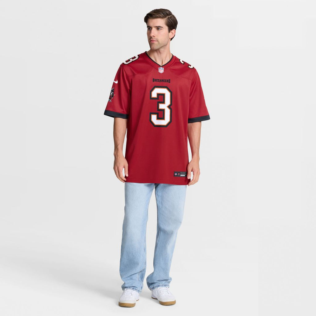 Men's Nike Tampa Bay Buccaneers Rueben Bain Jr. White Game NFL Jersey