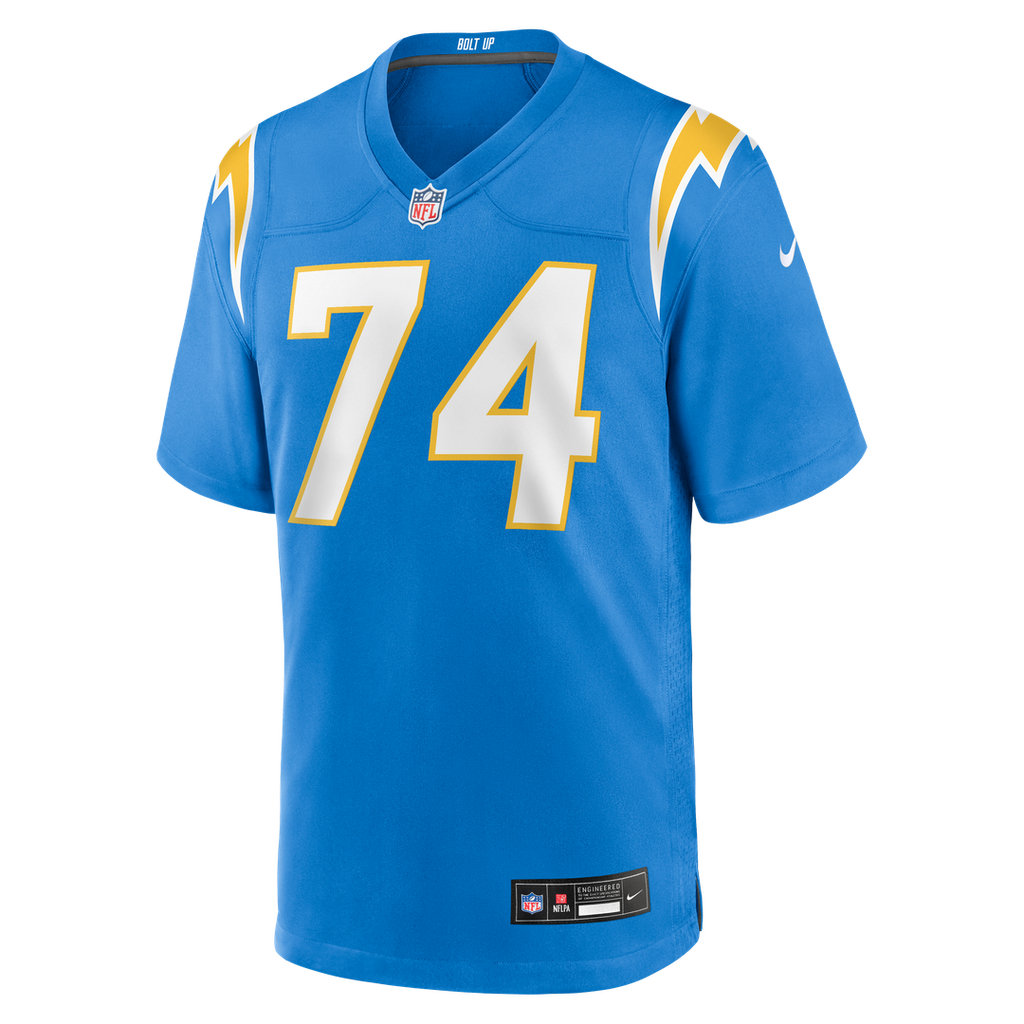 Men's Nike Los Angeles Chargers Austin Deculus Powder Blue Team Game NFL Jersey
