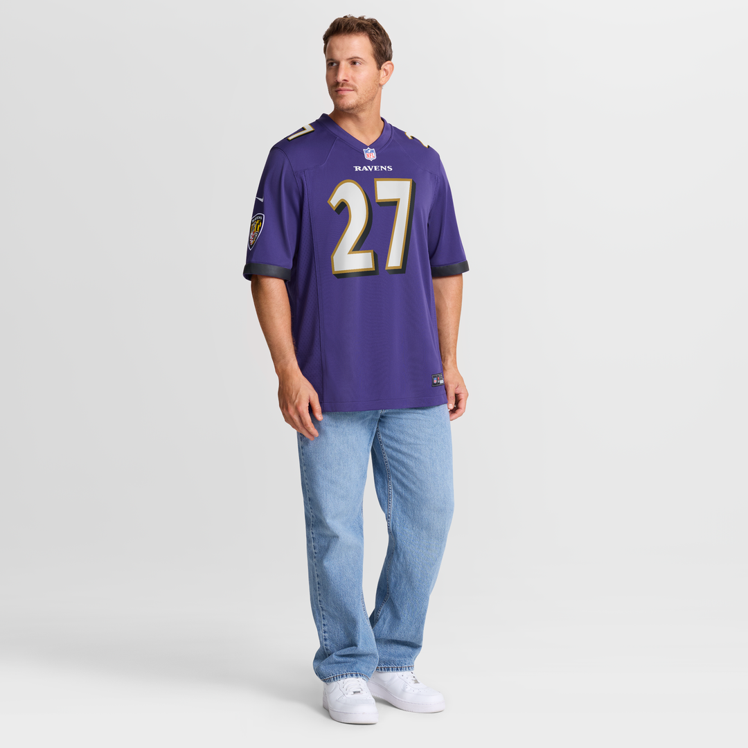 Men's Nike Baltimore Ravens T.J. Tampa Purple Team Game NFL Jersey
