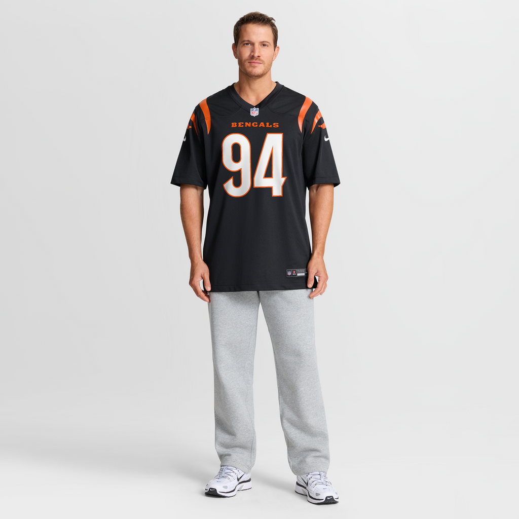 Men's Nike Cincinnati Bengals Sam Hubbard Black Player Game NFL Jersey