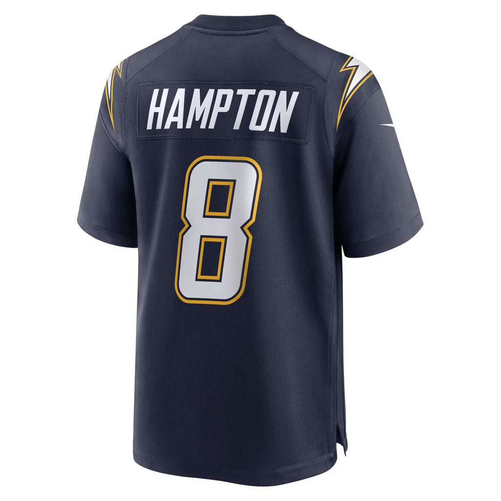 Men's Nike Los Angeles Chargers Omarion Hampton Powder Blue Game Player NFL Jersey