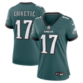 Women's Nike Philadelphia Eagles Arnold Ebiketie Midnight Green Team Game NFL Jersey
