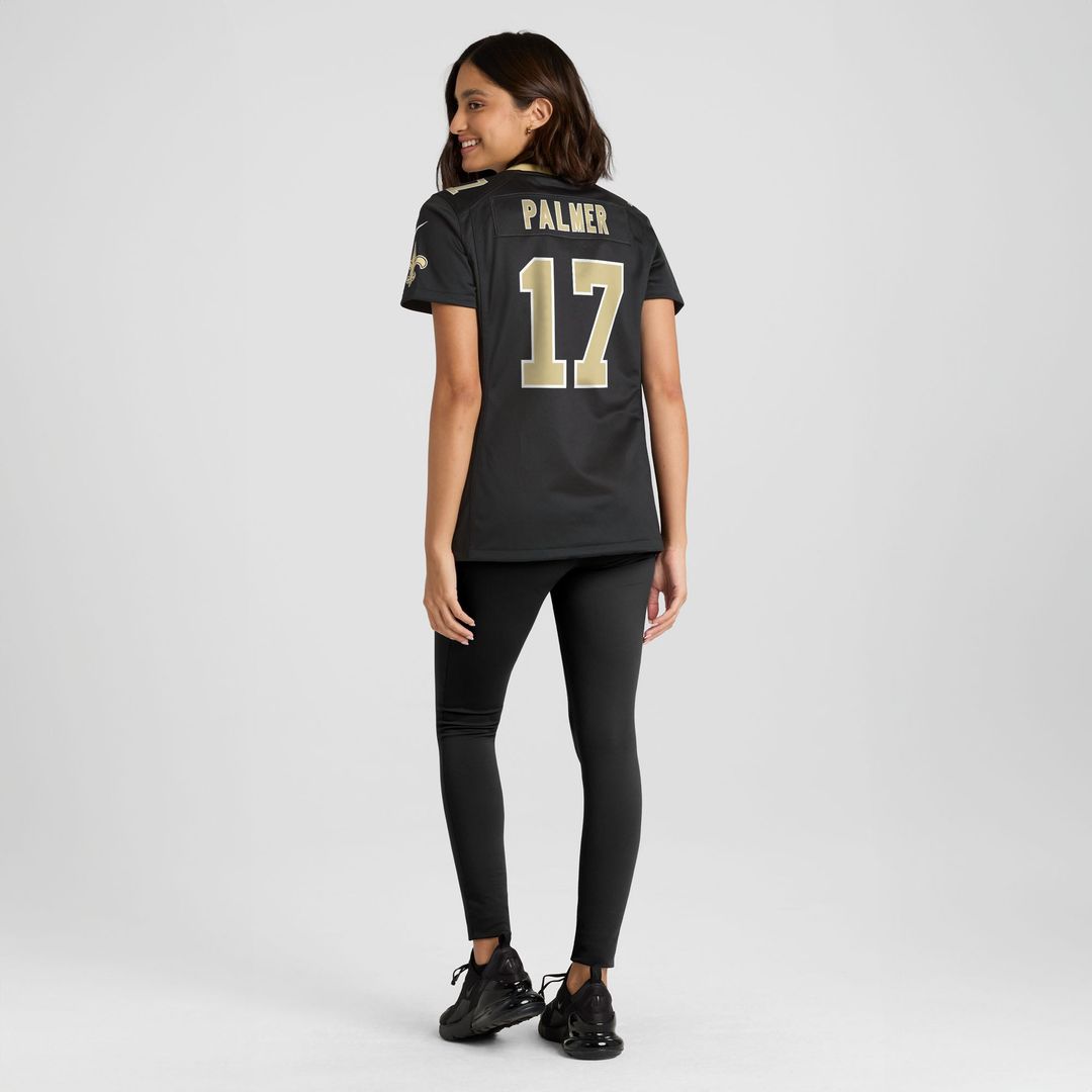 Women's Nike New Orleans Saints Trey Palmer Black Team Game NFL Jersey
