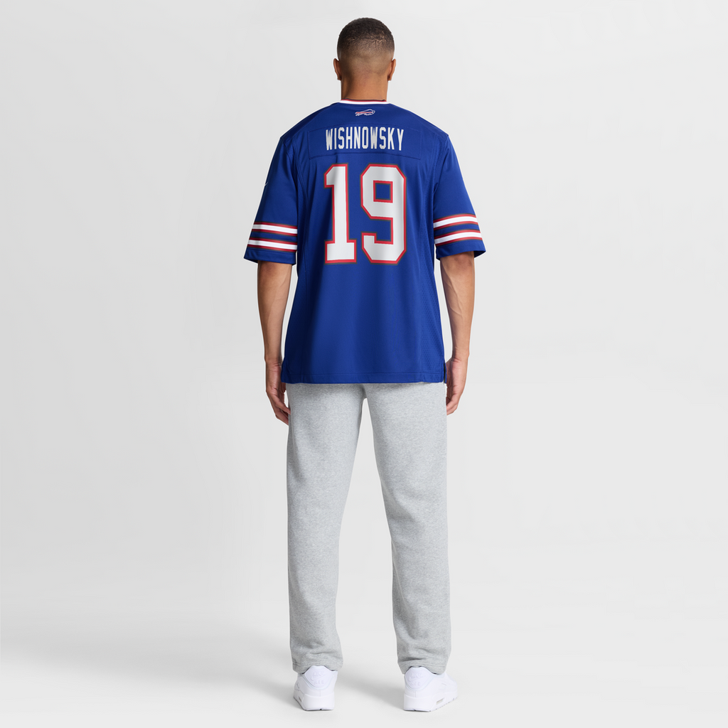 Men's Nike Buffalo Bills Mitch Wishnowsky Royal Team Game NFL Jersey