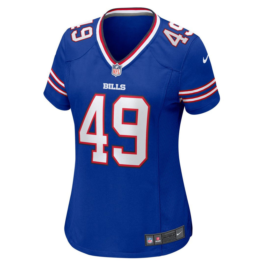 Women's Nike Buffalo Bills DaShaun White Royal Team Game NFL Jersey