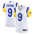 Women's Nike Los Angeles Rams Matthew Stafford White Game NFL Jersey