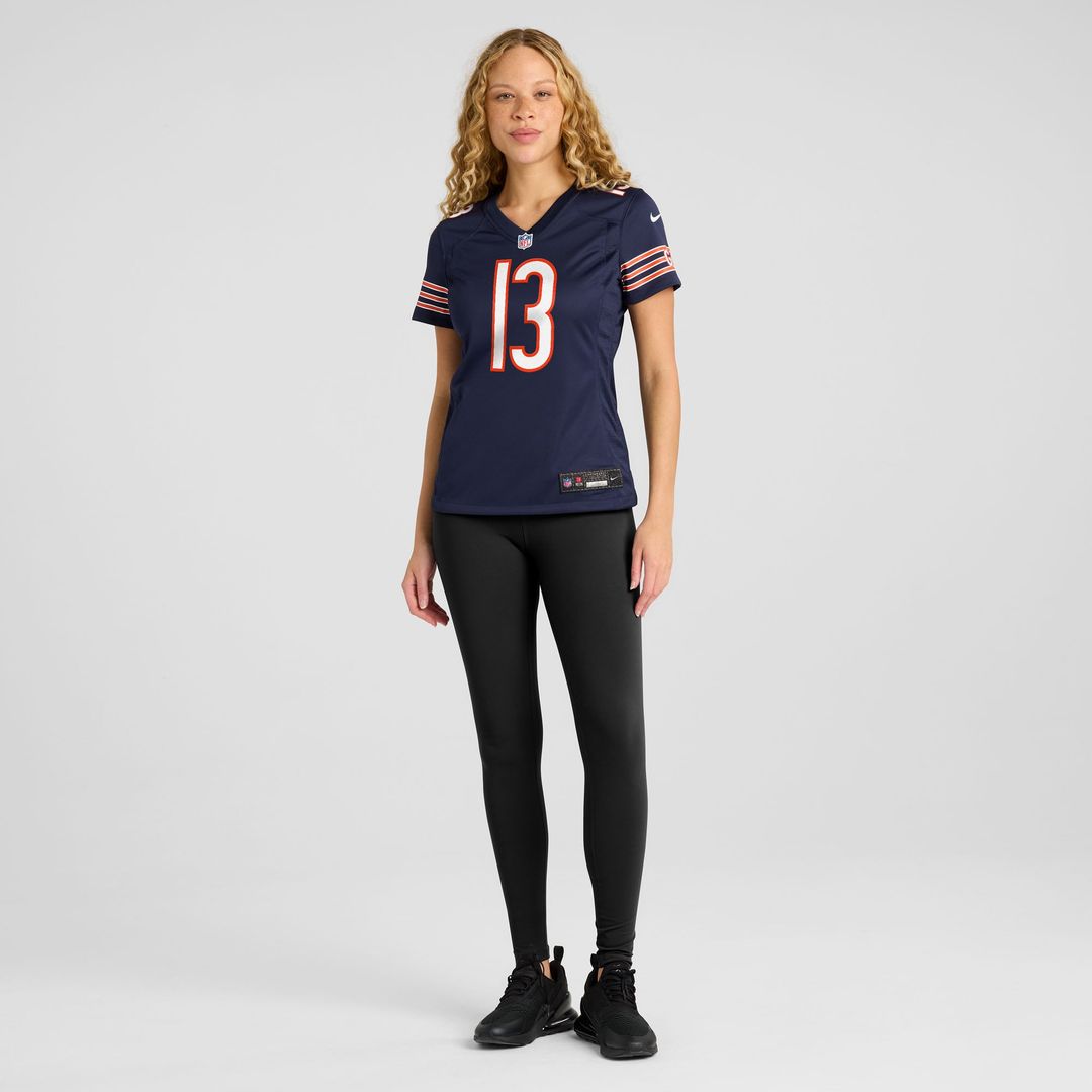 Women's Nike Chicago Bears Maurice Alexander Navy Team Game NFL Jersey