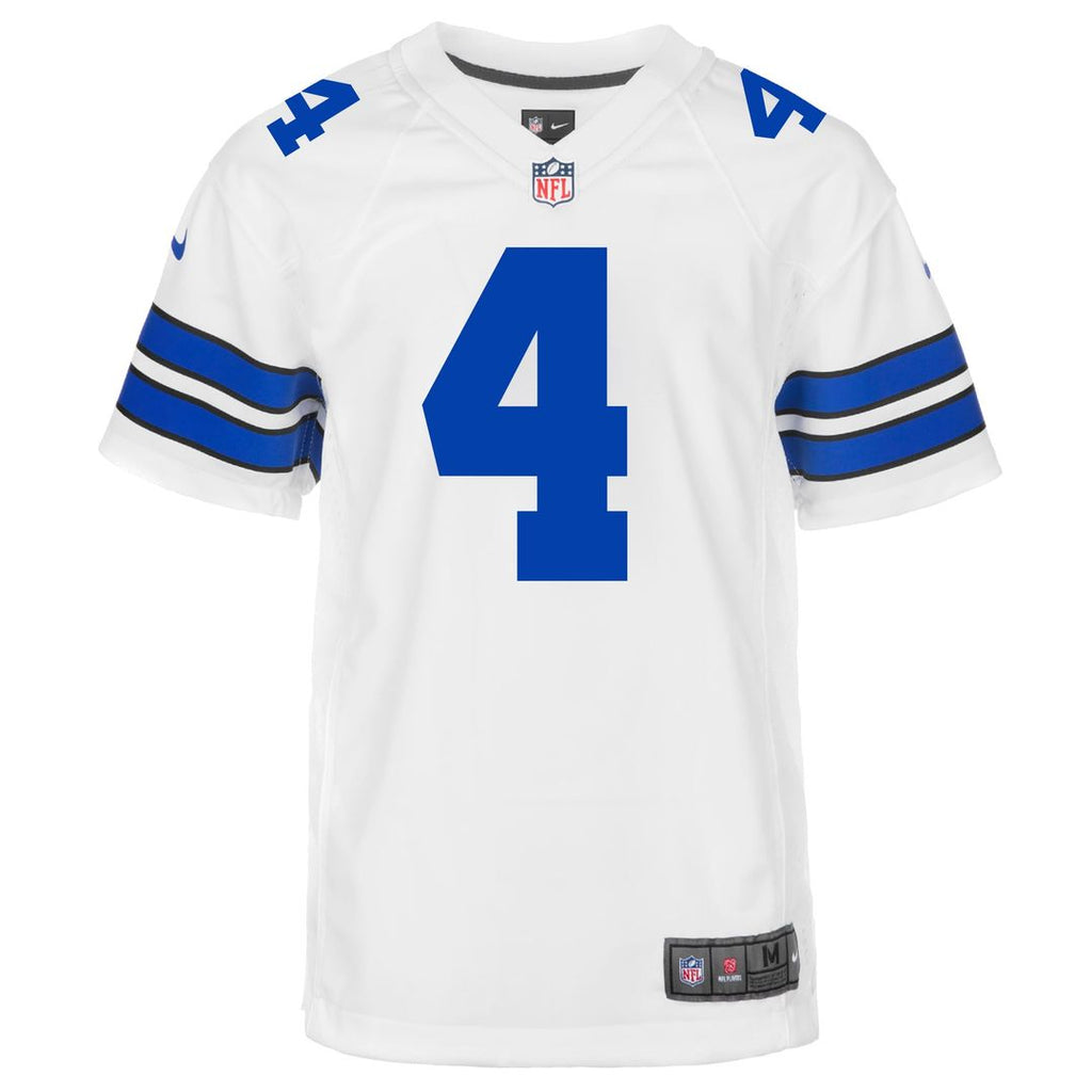Youth Nike Dallas Cowboys Dak Prescott Navy Game NFL Jersey