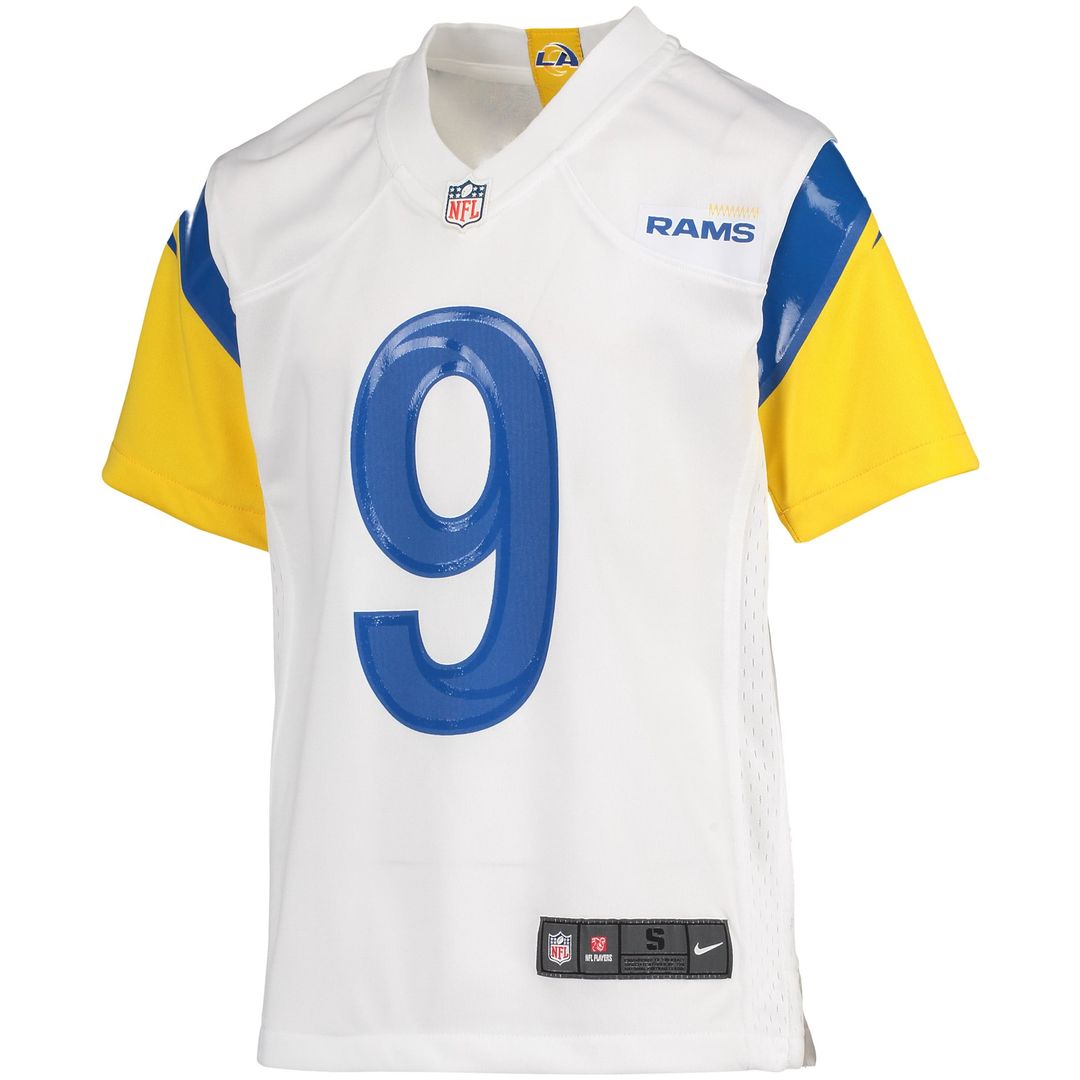 Youth Nike Los Angeles Rams Matthew Stafford White Game NFL Jersey