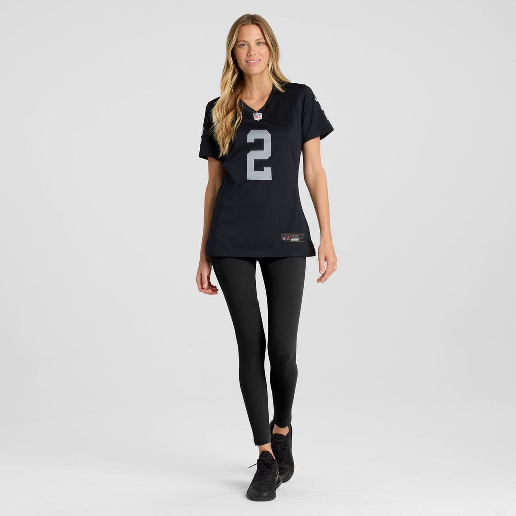 Women's Nike Las Vegas Raiders Daniel Carlson Black Player Game NFL Jersey