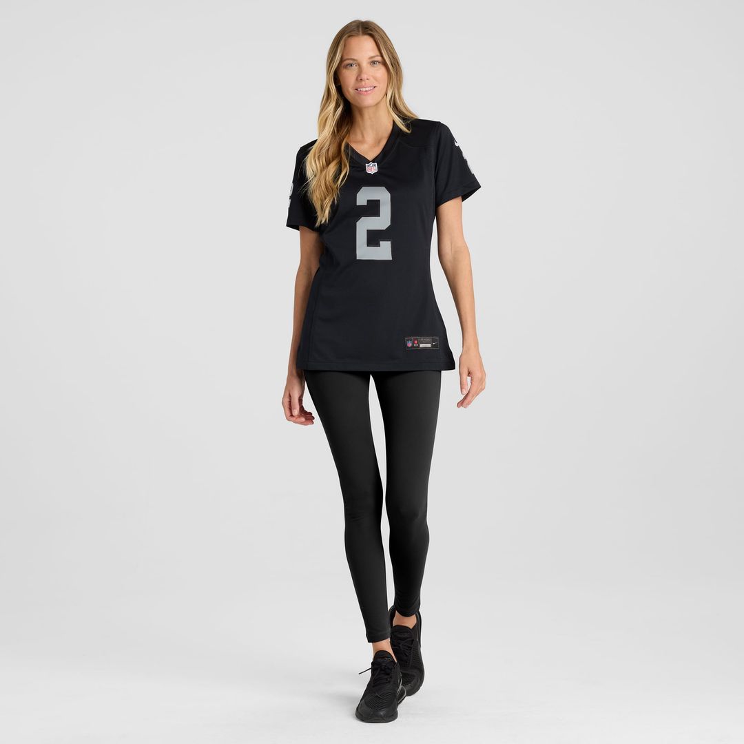 Women's Nike Las Vegas Raiders Daniel Carlson Black Player Game NFL Jersey