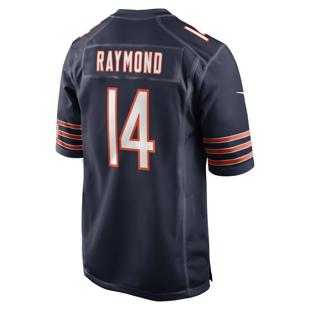 Men's Nike Chicago Bears Kalif Raymond Navy Team Game NFL Jersey