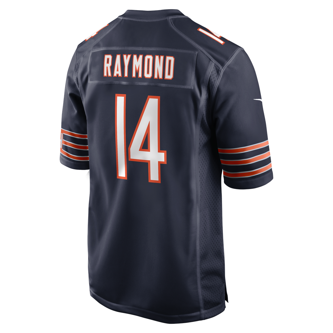 Men's Nike Chicago Bears Kalif Raymond Navy Team Game NFL Jersey