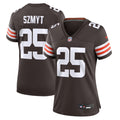 Women's Nike Cleveland Browns Andre Szmyt Brown Team Game NFL Jersey