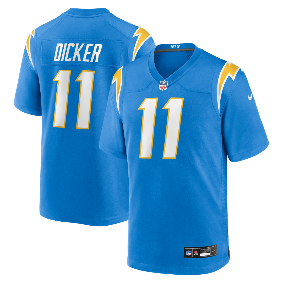 Men's Nike Los Angeles Chargers Cameron Dicker Navy Alternate Game NFL Jersey
