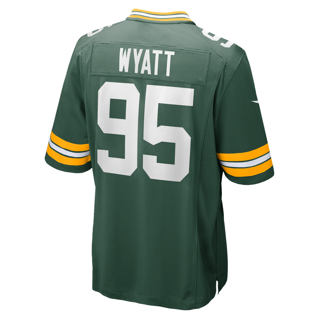 Men's Nike Green Bay Packers Devonte Wyatt Green Player Game NFL Jersey