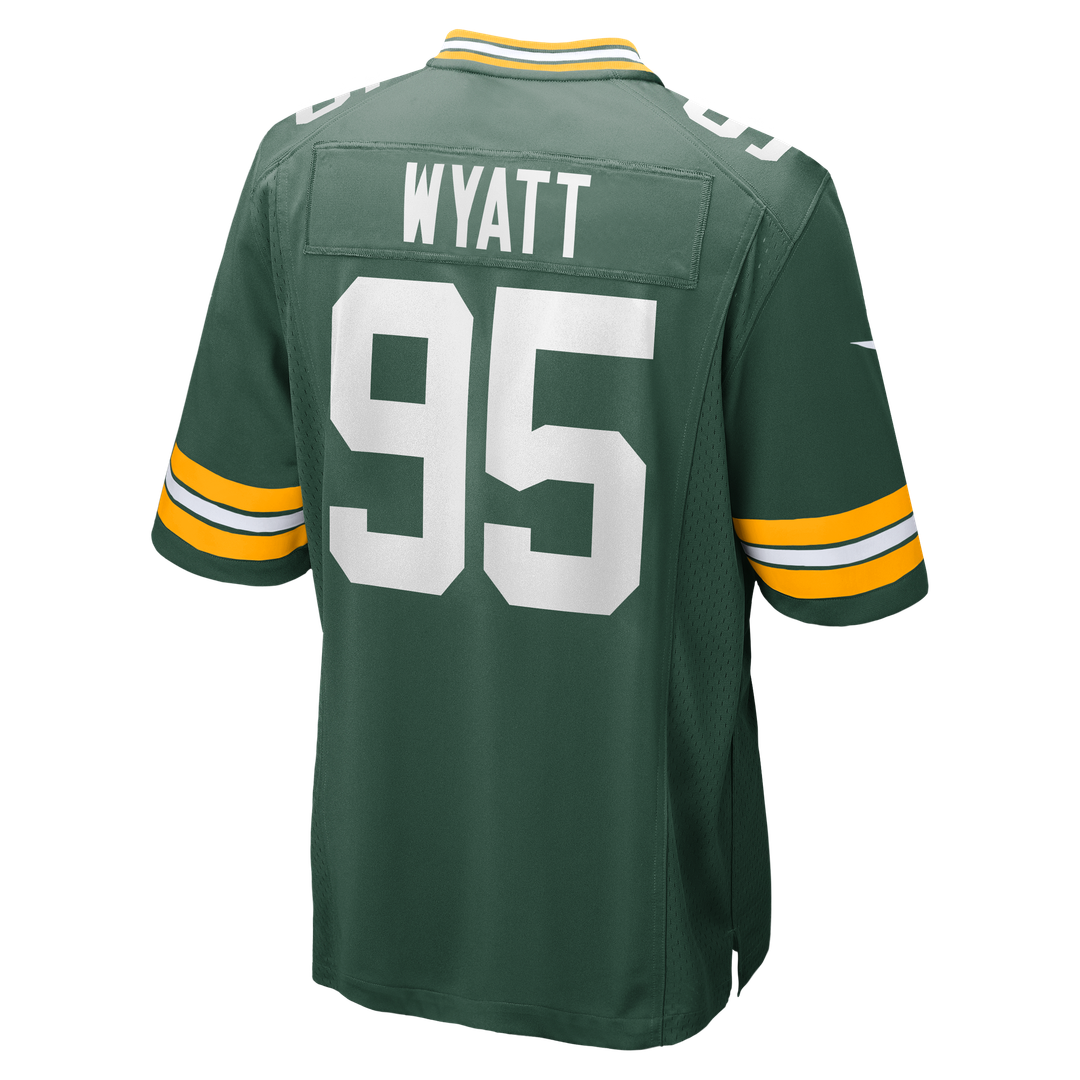 Men's Nike Green Bay Packers Devonte Wyatt Green Player Game NFL Jersey