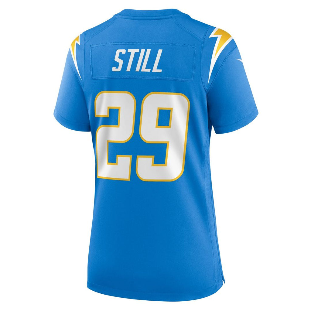 Women's Nike Los Angeles Chargers Tarheeb Still Powder Blue Game NFL Jersey