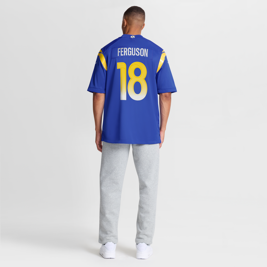 Men's Nike Los Angeles Rams Terrance Ferguson Royal Team Game NFL Jersey