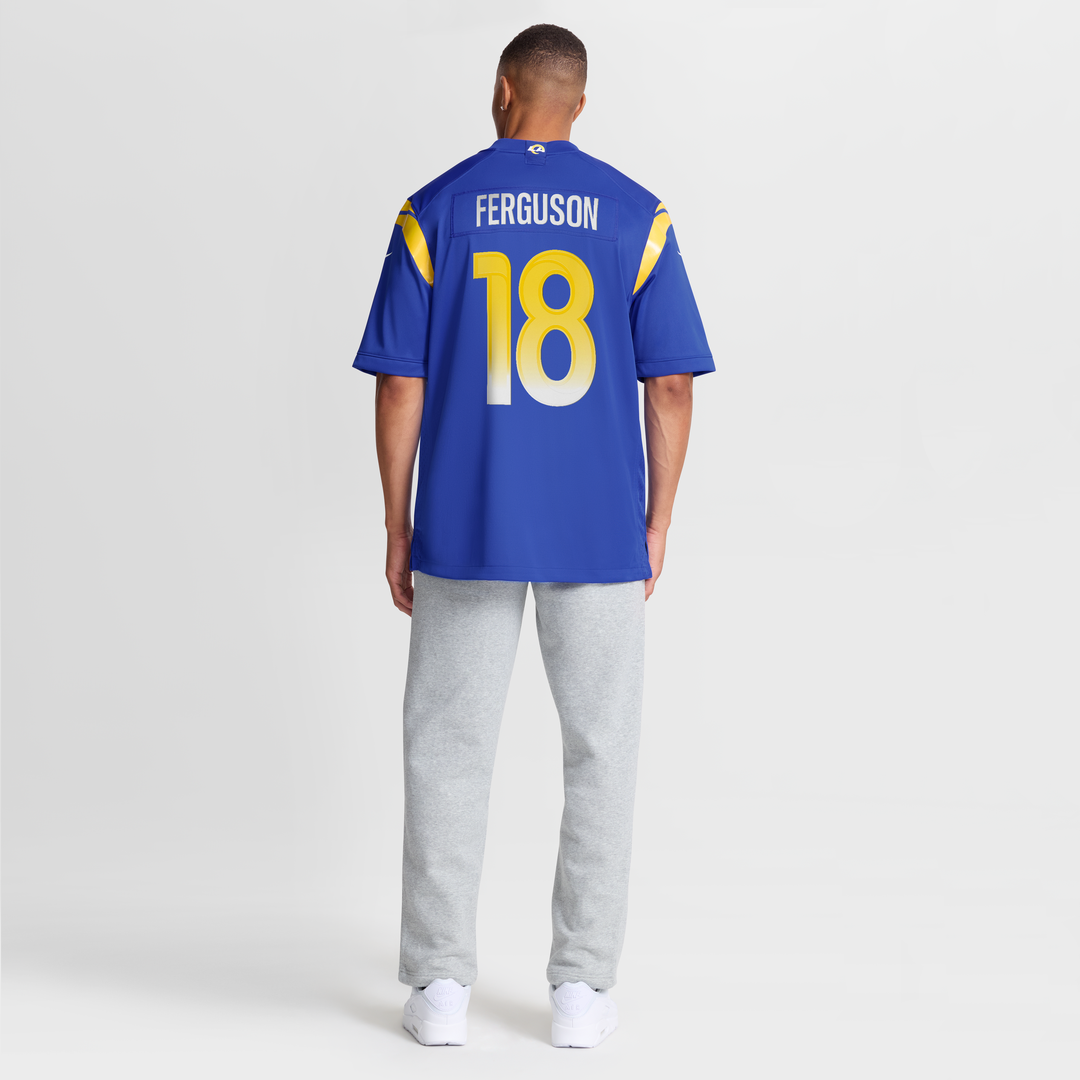 Men's Nike Los Angeles Rams Terrance Ferguson Royal Team Game NFL Jersey