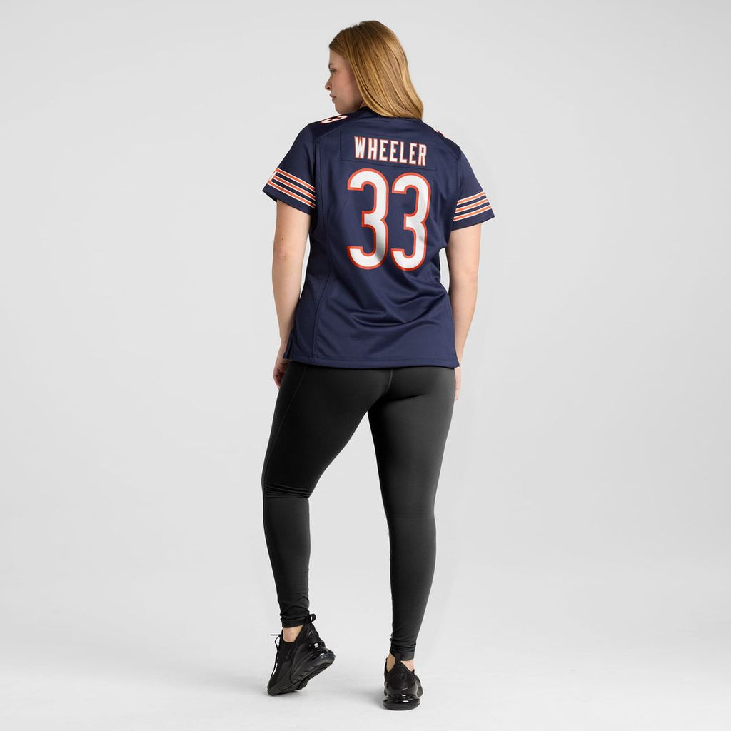 Women's Nike Chicago Bears Ian Wheeler Navy Game NFL Jersey