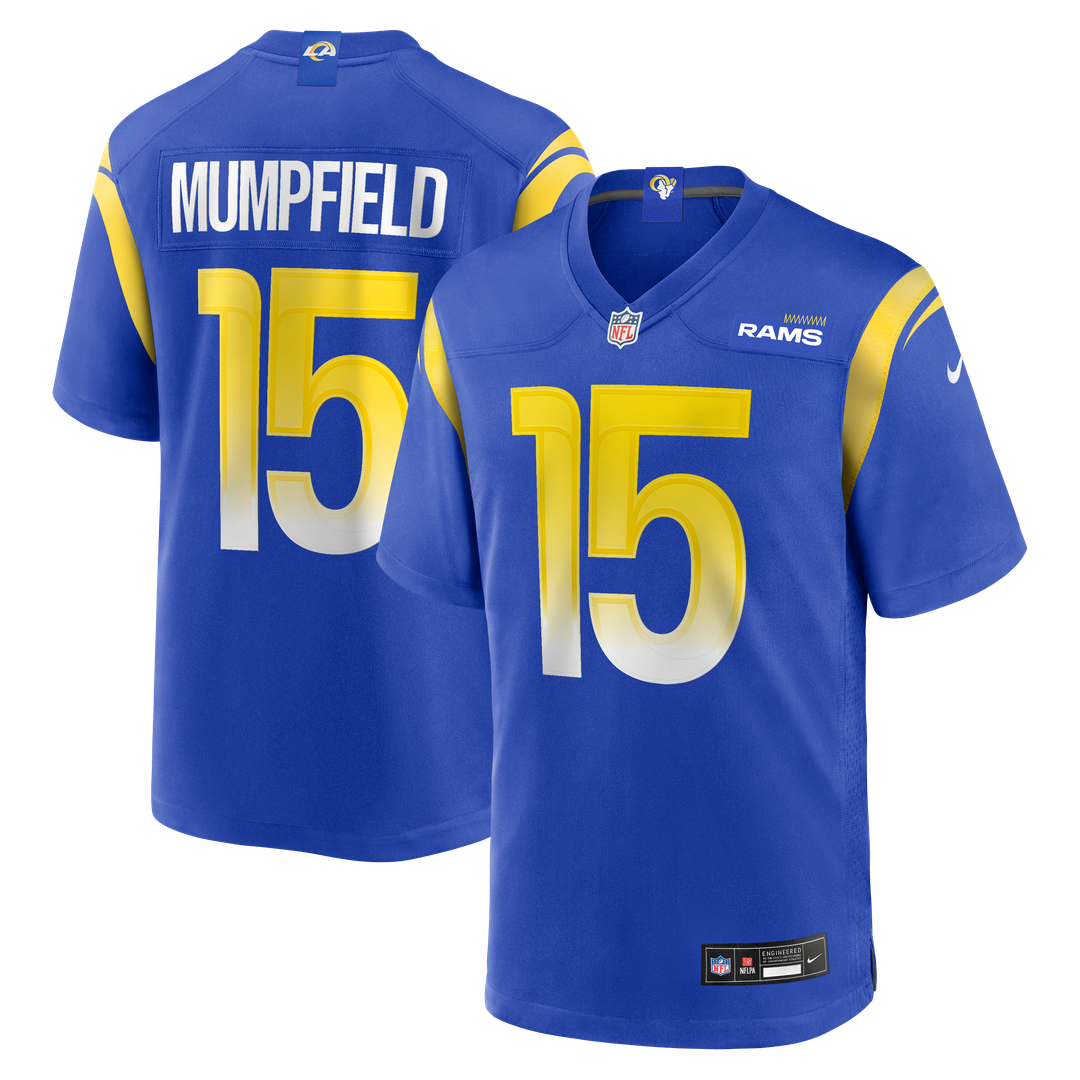 Men's Nike Los Angeles Rams Konata Mumpfield Royal Team Game NFL Jersey
