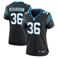 Women's Nike Carolina Panthers Demani Richardson Black Team Game NFL Jersey