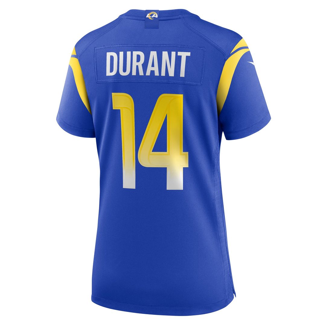 Women's Nike Los Angeles Rams Cobie Durant Royal Game Player NFL Jersey