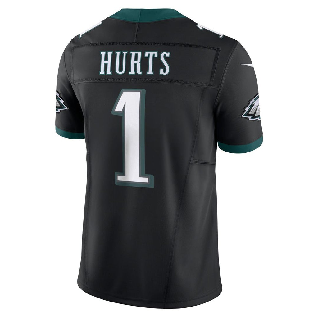 Men's Nike Philadelphia Eagles Jalen Hurts Black Alternate Vapor F.U.S.E. Limited NFL Jersey