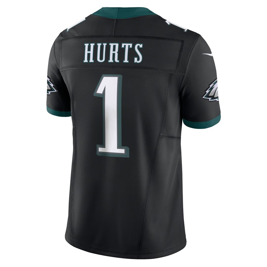 Men's Nike Philadelphia Eagles Jalen Hurts Midnight Green Vapor F.U.S.E. Limited NFL Jersey