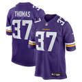 Men's Nike Minnesota Vikings Tavierre Thomas Purple Team Game NFL Jersey
