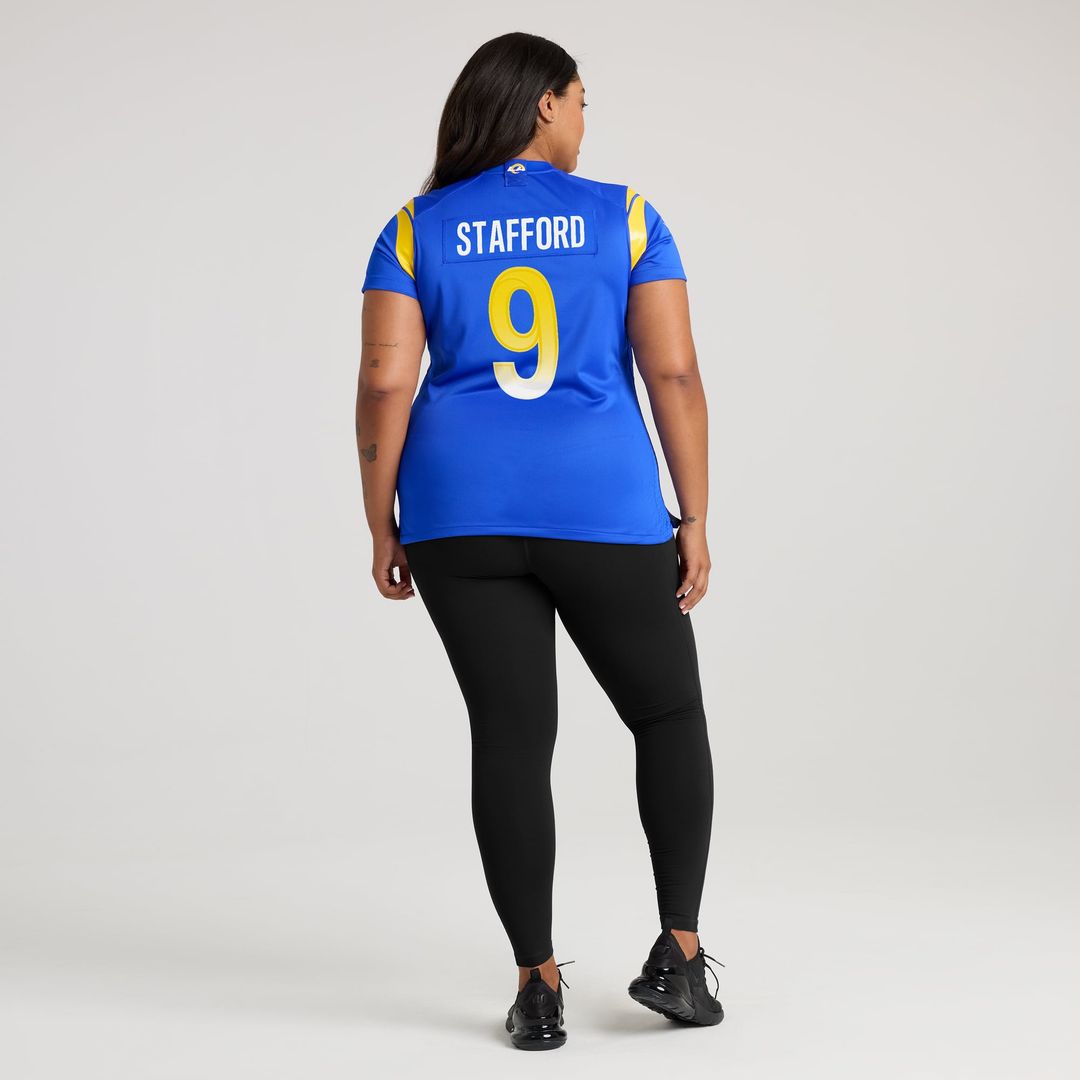 Women's Nike Los Angeles Rams Matthew Stafford White Player NFL Jersey