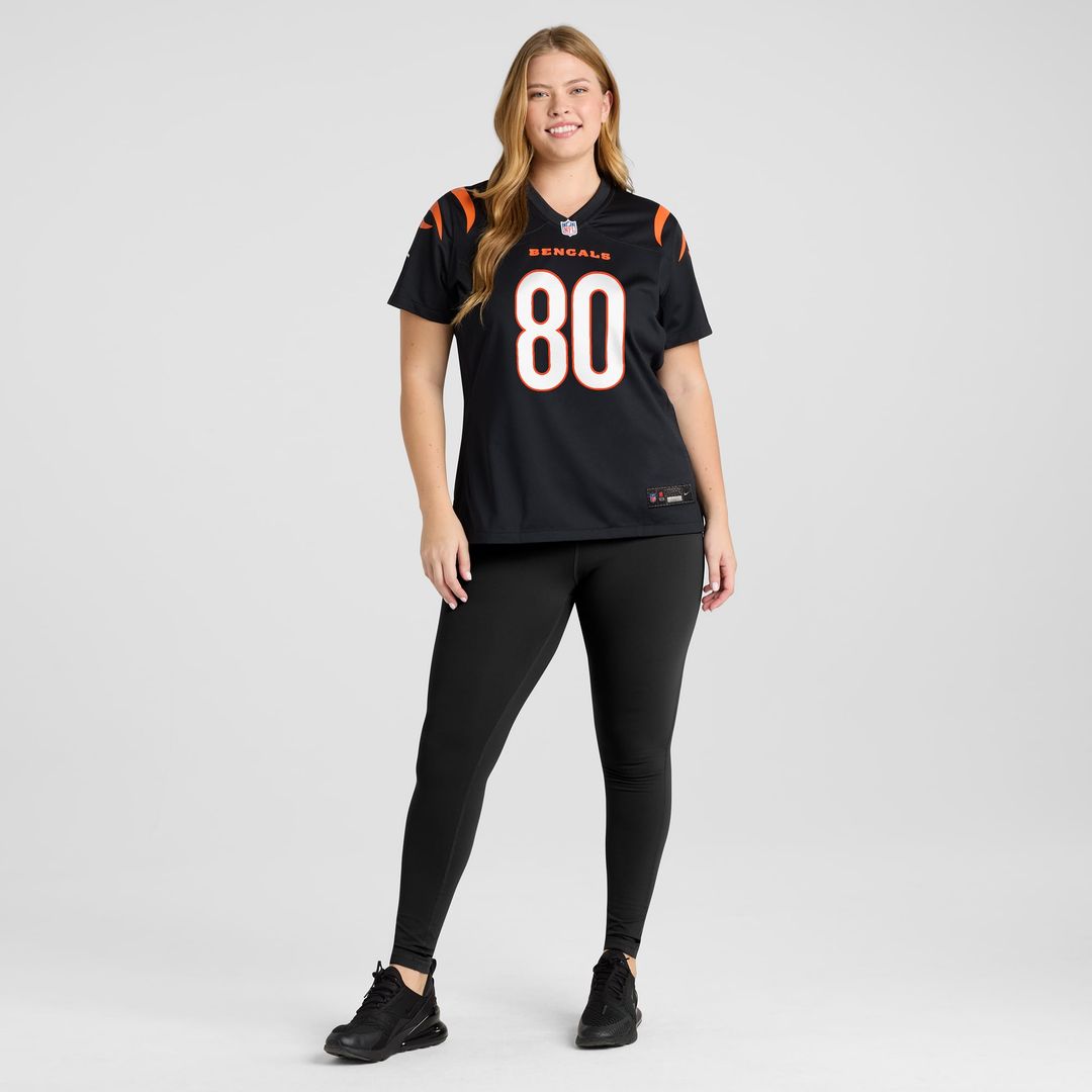 Women's Nike Cincinnati Bengals Andrei Iosivas Black Team Game NFL Jersey