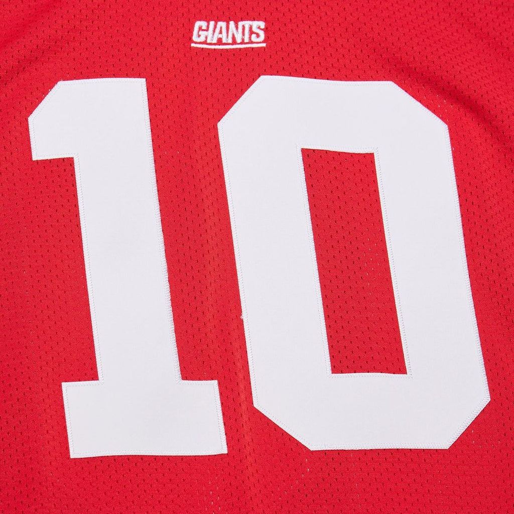 Men's Mitchell & Ness New York Giants Eli Manning Red 2004 Authentic Throwback Retired Player NFL Jersey