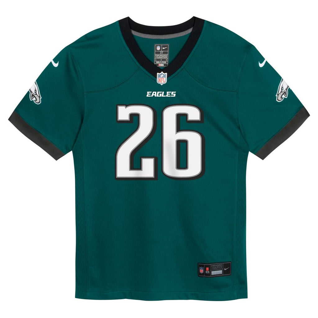 Toddler Nike Philadelphia Eagles Saquon Barkley Midnight Green Game NFL Jersey