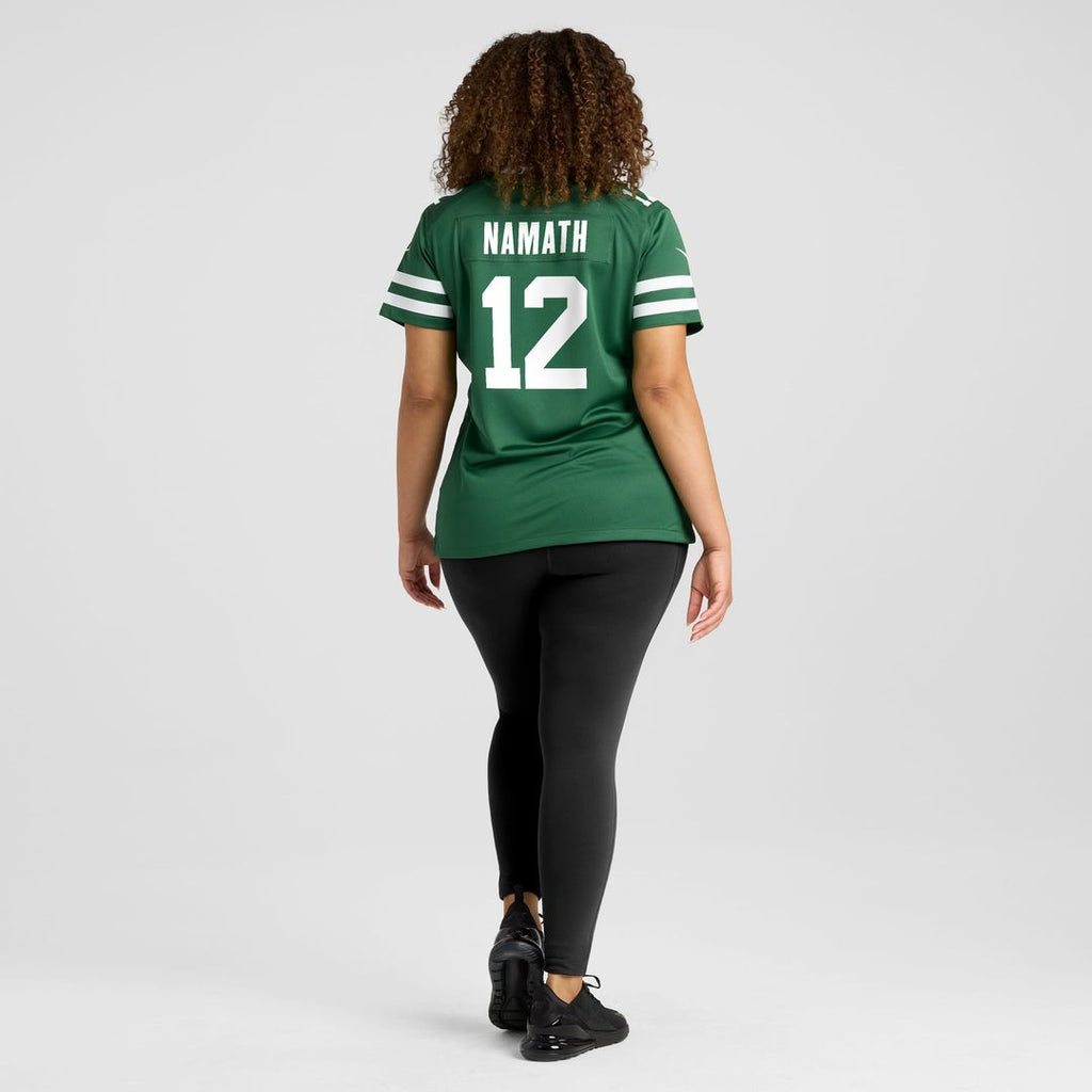 Women's Nike New York Jets Joe Namath Legacy Black Retired Player Alternate Game NFL Jersey