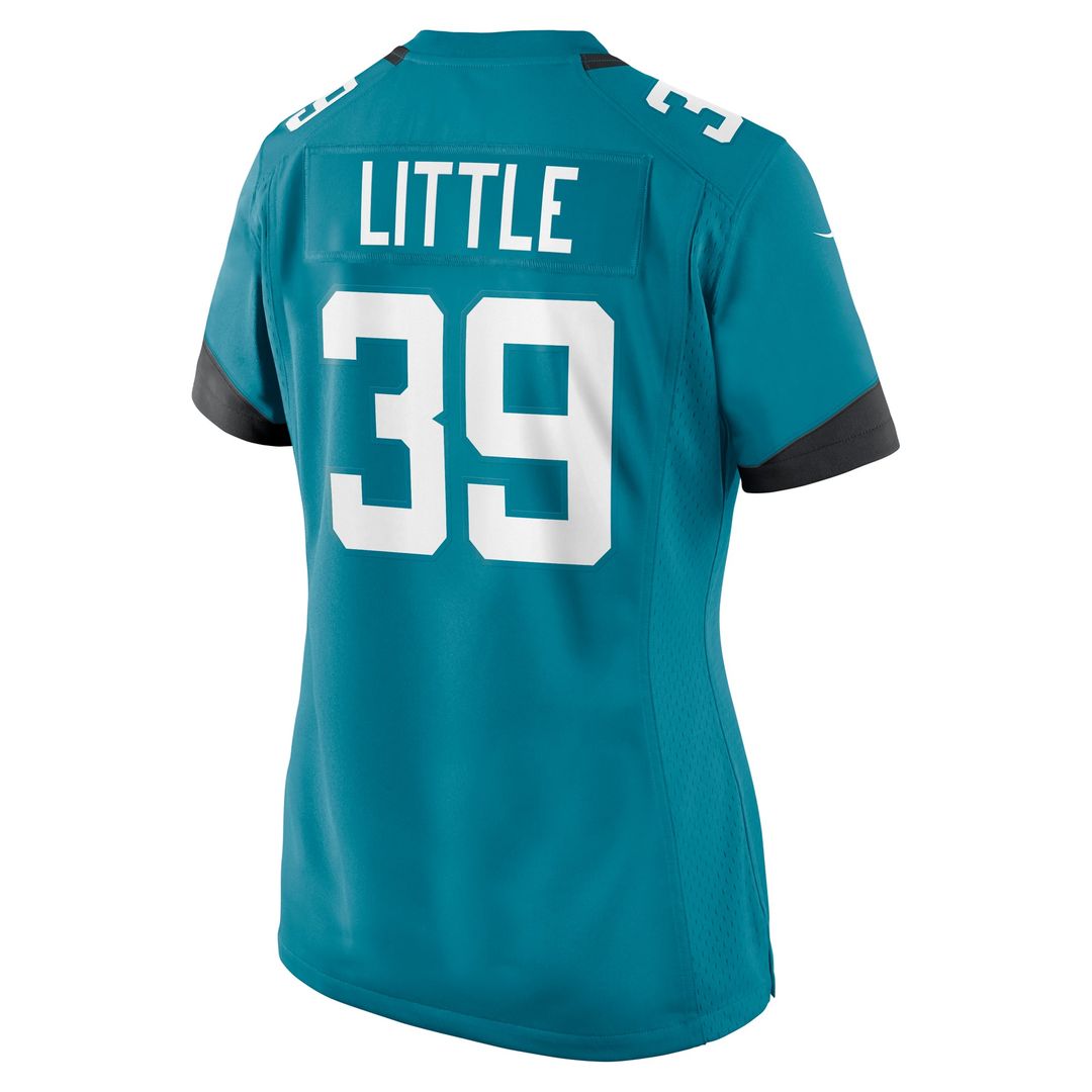 Women's Nike Jacksonville Jaguars Cam Little Teal Game NFL Jersey