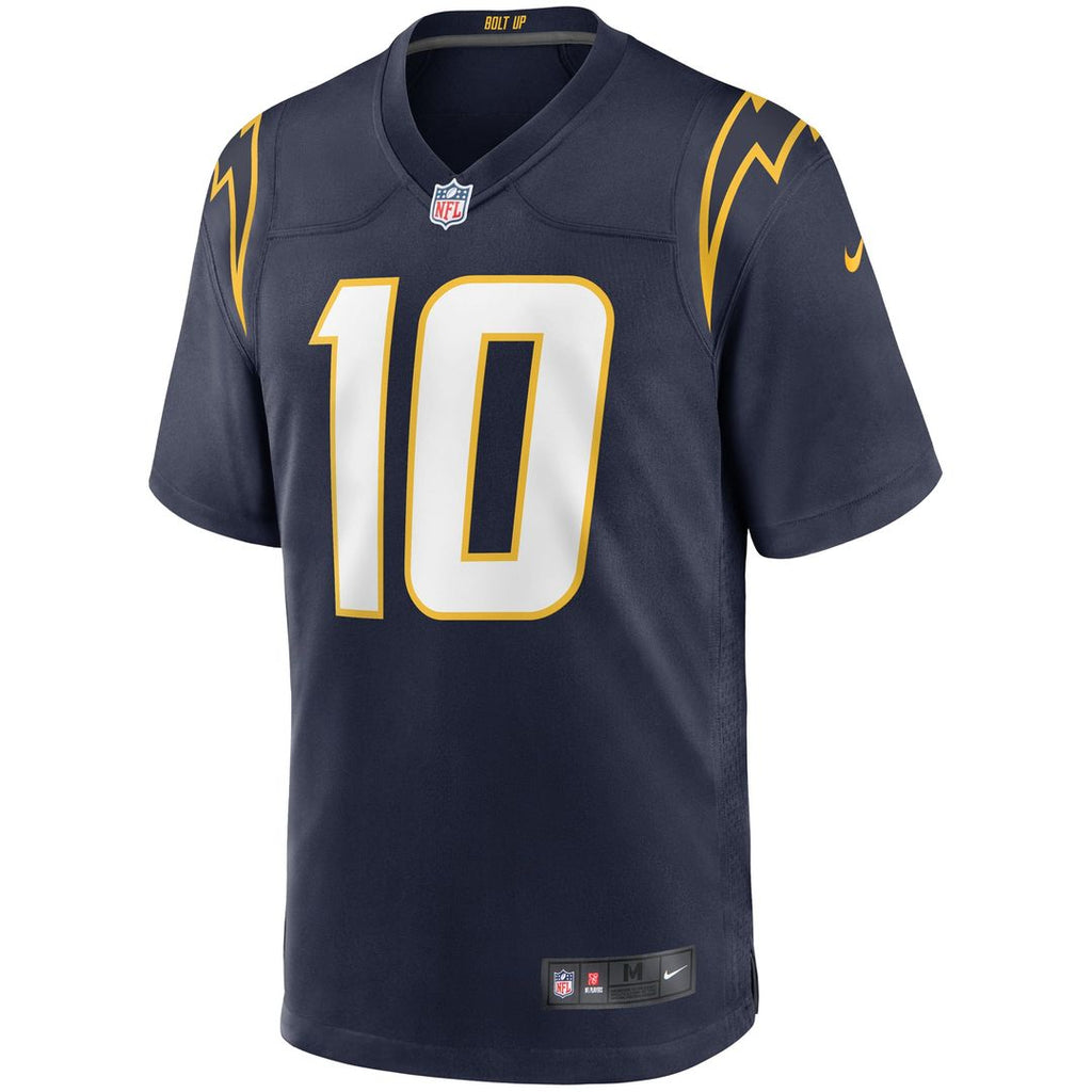 Men's Nike Los Angeles Chargers Justin Herbert Navy Alternate Game NFL Jersey
