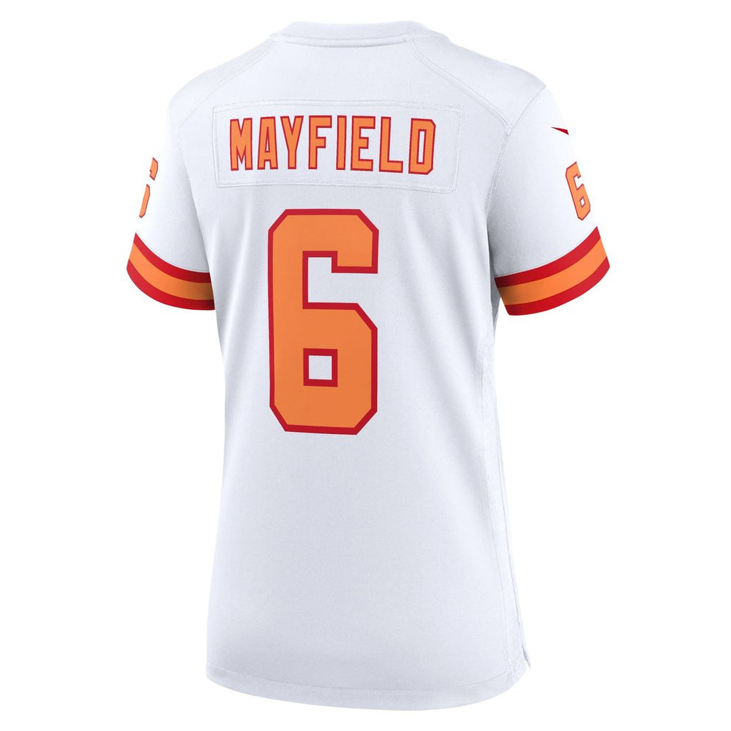 Women's Nike Tampa Bay Buccaneers Baker Mayfield '76 White Game NFL Jersey