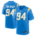 Men's Nike Los Angeles Chargers Dalvin Tomlinson Powder Blue Team Game NFL Jersey