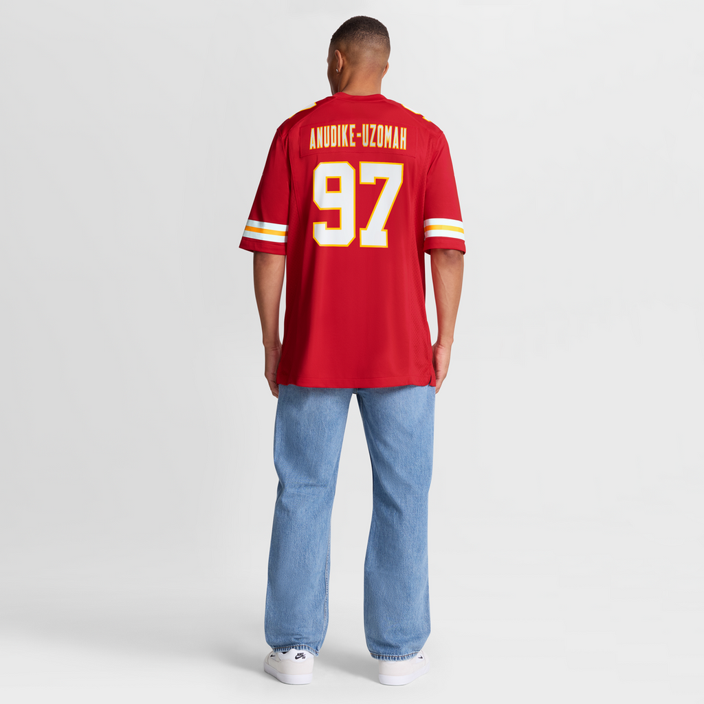 Men's Nike Kansas City Chiefs Felix Anudike-Uzomah Red Game NFL Jersey