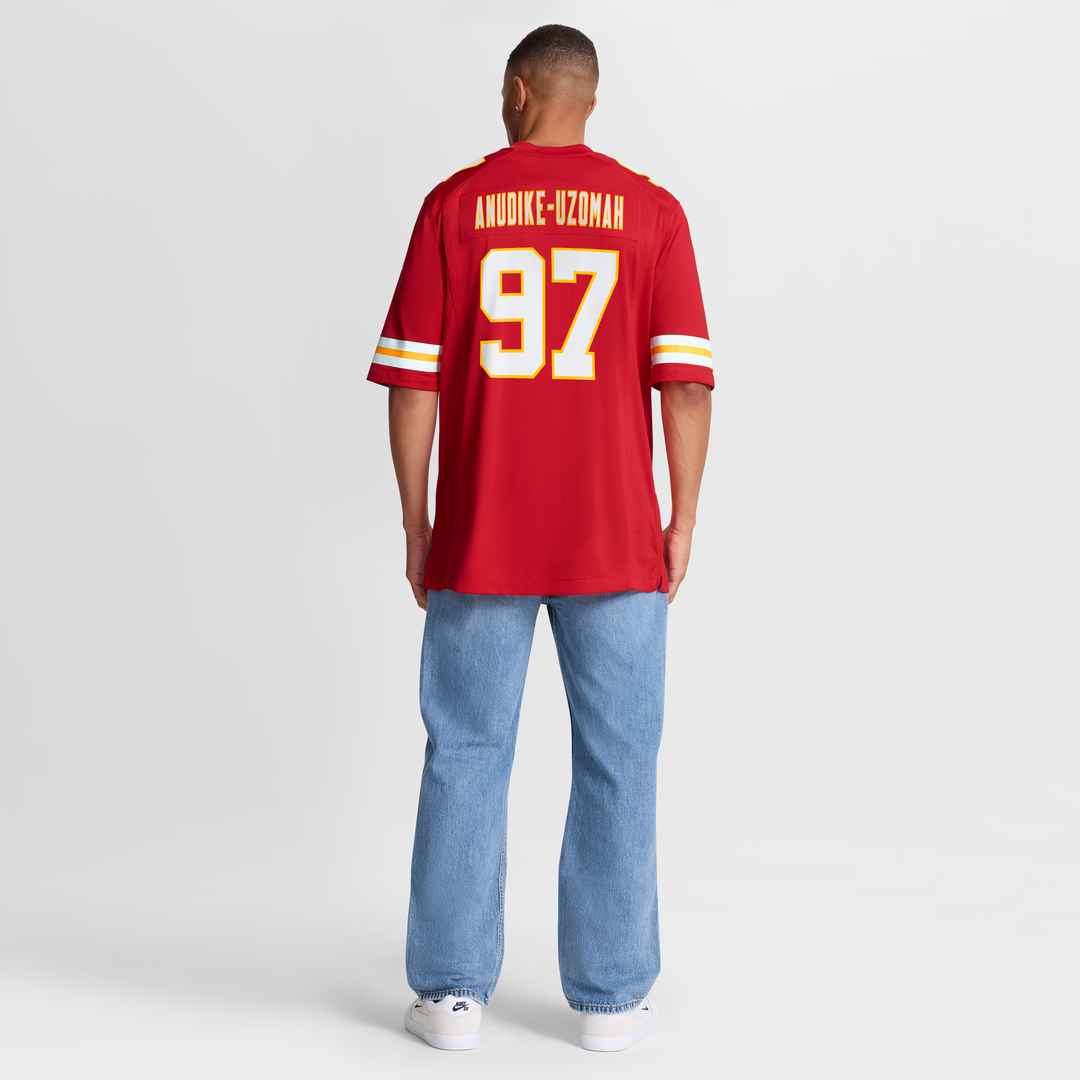 Men's Nike Kansas City Chiefs Felix Anudike-Uzomah Red Game NFL Jersey