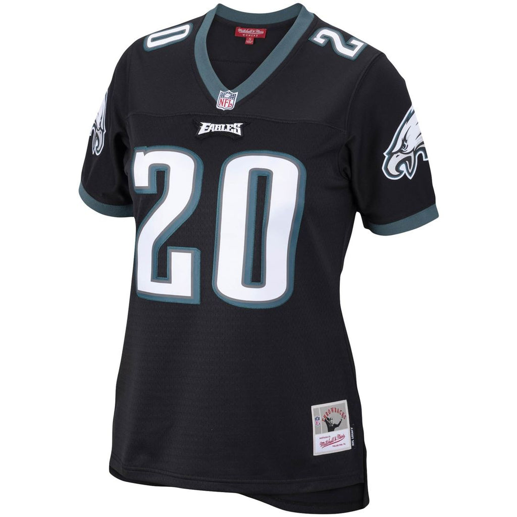 Women's Mitchell & Ness Philadelphia Eagles Brian Dawkins Black Legacy Replica Team NFL Jersey