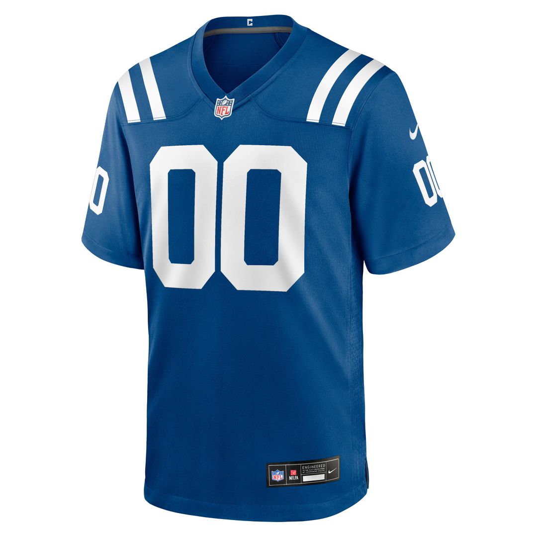 Men's Nike Indianapolis Colts CJ Allen Royal Game NFL Jersey
