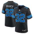 Men's Nike Detroit Lions Brian Branch Black Alternate Game NFL Jersey