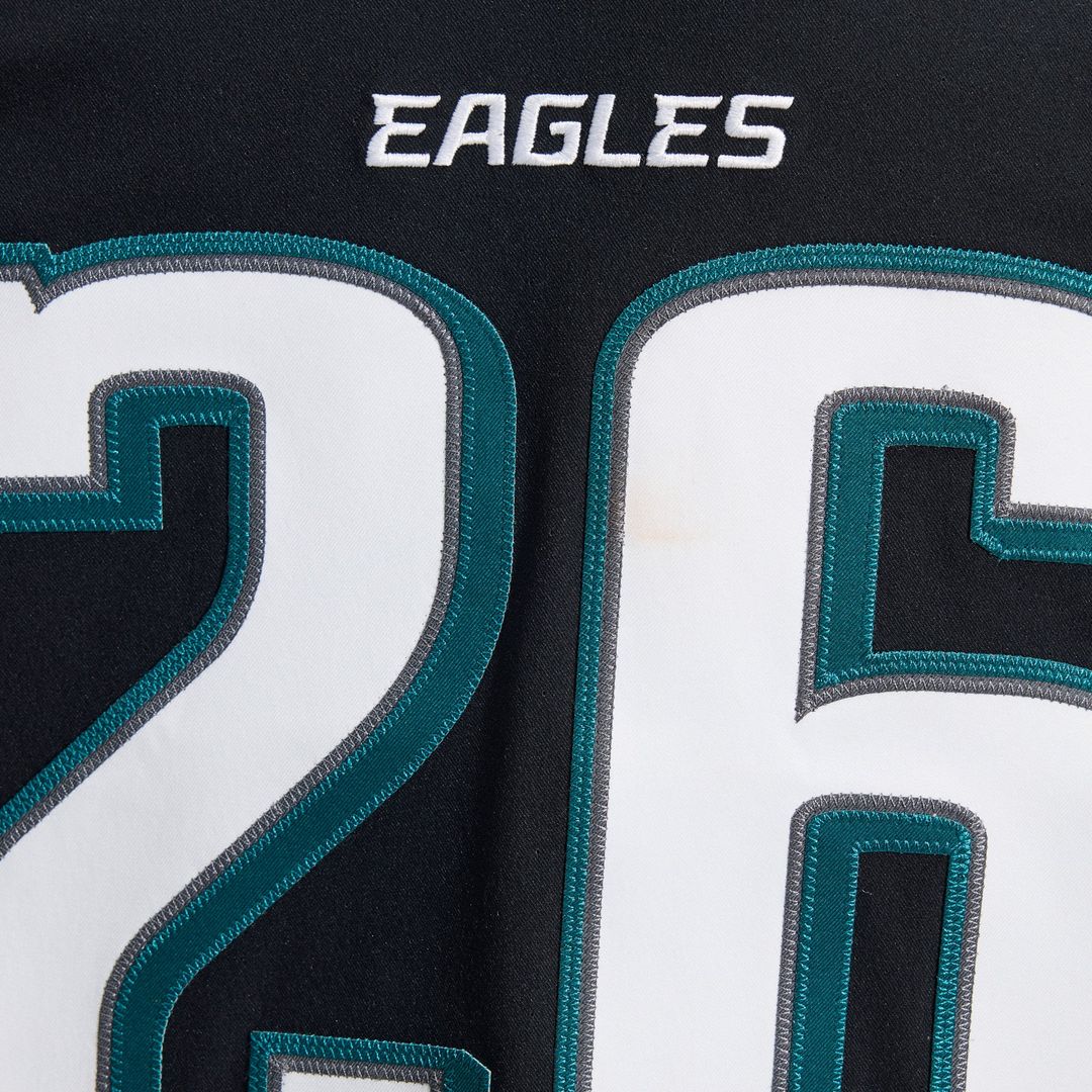 Men's Nike Philadelphia Eagles Saquon Barkley Black Alternate Vapor F.U.S.E. Elite NFL Jersey