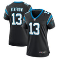 Women's Nike Carolina Panthers Hunter Renfrow Black Team Game NFL Jersey