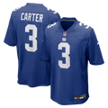 Men's Nike New York Giants Abdul Carter Royal Team Game NFL Jersey