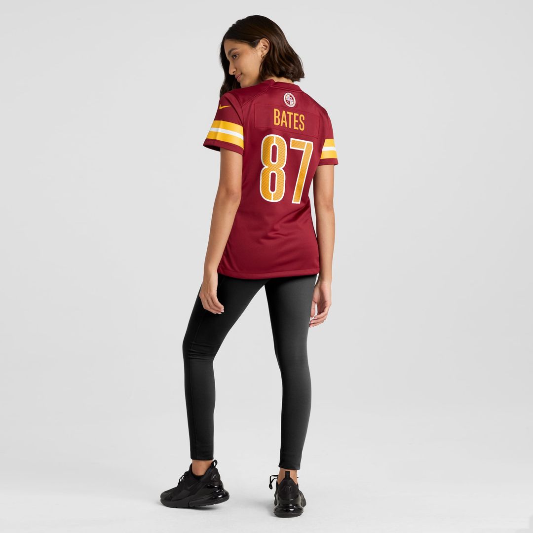 Women's Nike Washington Commanders John Bates Burgundy Game NFL Jersey