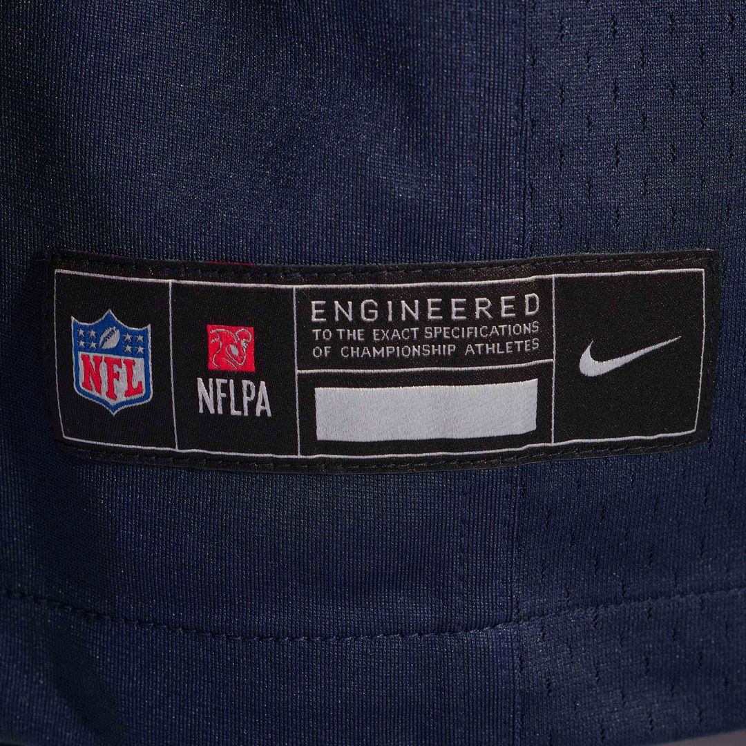 Men's Nike Chicago Bears Shemar Turner Navy Team Game NFL Jersey
